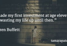I made my first investment at age eleven