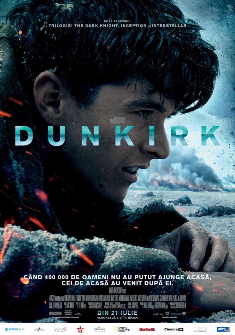 Dunkirk – O drama inspirata din evenimentele celui de-al Doilea Razboi Mondial, regizata de Christopher Nolan