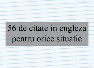 citate in engleza