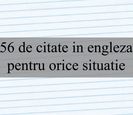 citate in engleza