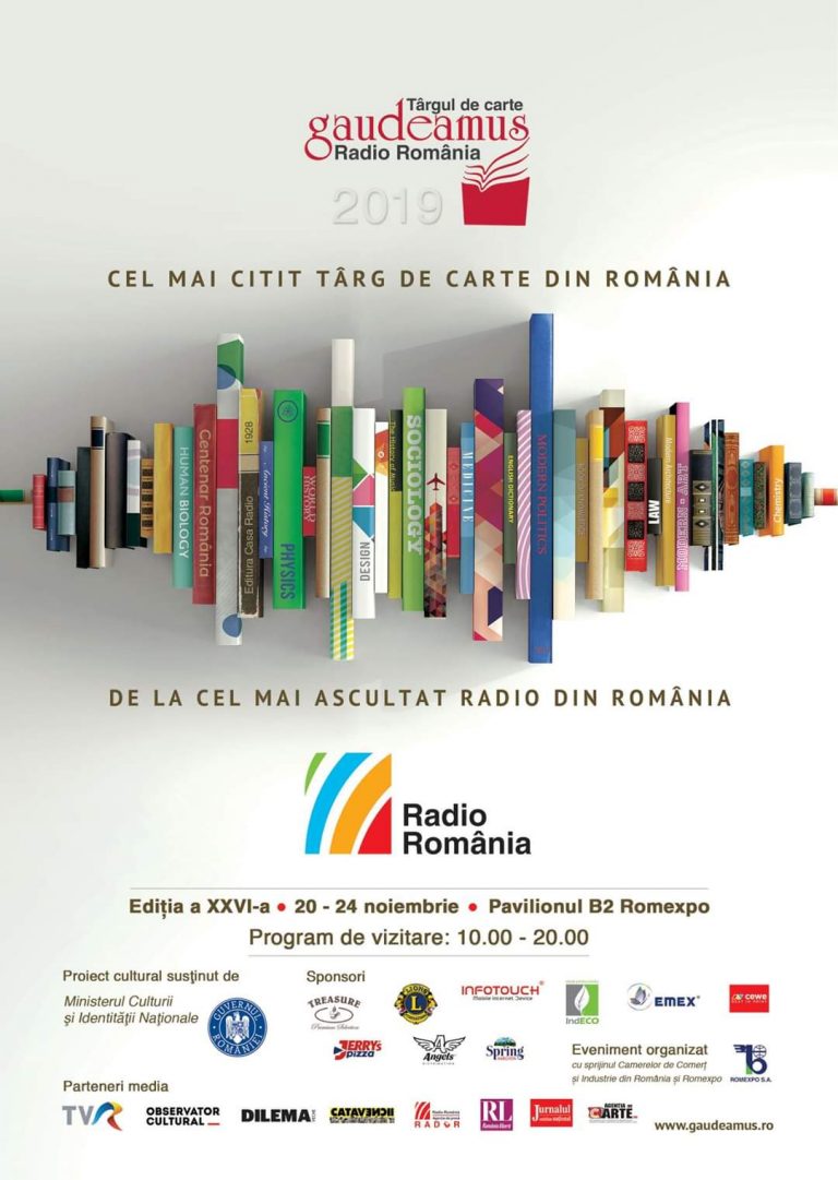 50 de carti noi, pe care le vom cauta la Gaudeamus 2019