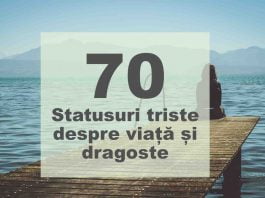 statusuri triste