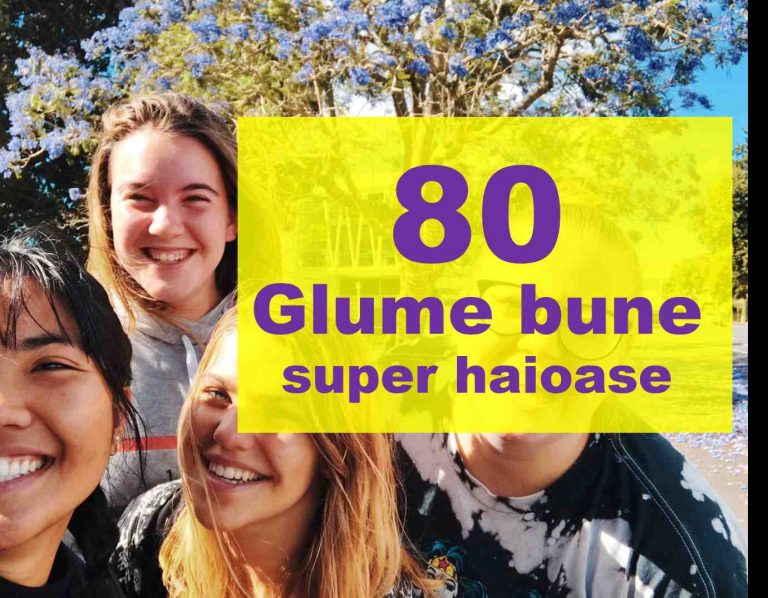 80 Glume bune ca să râzi cu poftă și să te simți bine
