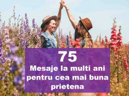 La multi ani, prietena mea! – 75 mesaje și urări minunate mesaje de la multi ani pentru cea mai buna prietena