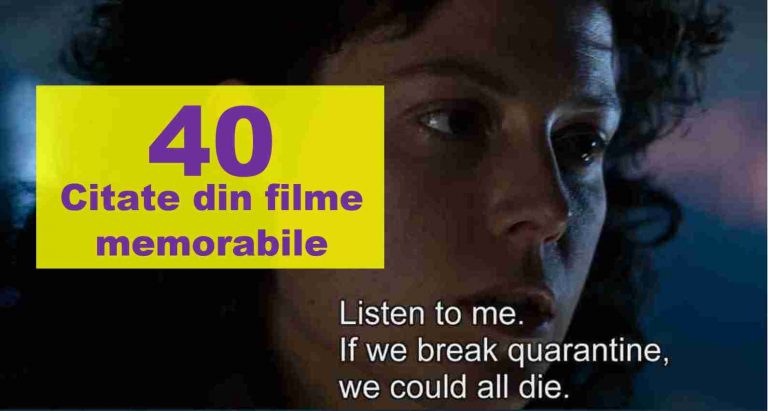 40 Citate din filme memorabile pentru postările Instagram sau Facebook