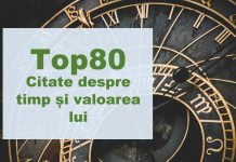 80 citate despre timp și valoarea lui citate despre timp top