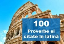 Cele mai bune 100 Proverbe în latină, citate în latină și expresii latinești top citate in latina proverbe in latina expresii latinesti