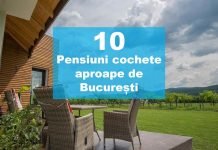 10 pensiuni aproape de București cochete și liniștite pensiuni langa bucuresti