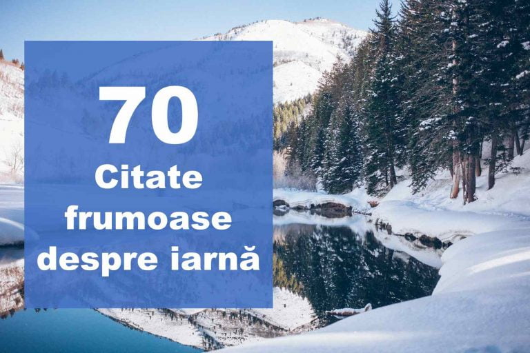 TOP 70 Citate despre iarna și magia iernii