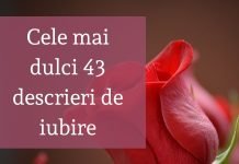 Cele mai dulci 43 descrieri de iubire