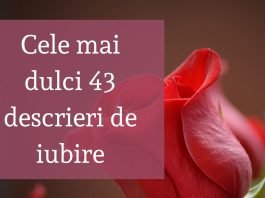 Cele mai dulci 43 descrieri de iubire