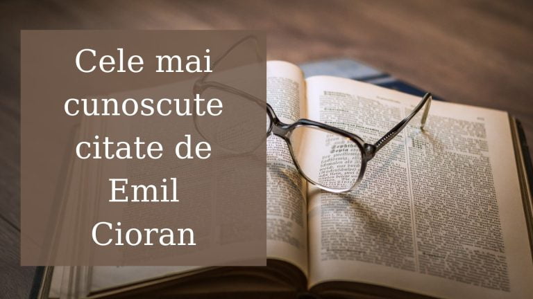 Cele mai cunoscute citate de Emil Cioran