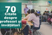 Top 75 Citate despre profesori si invatatori citate despre profesori si invatatori