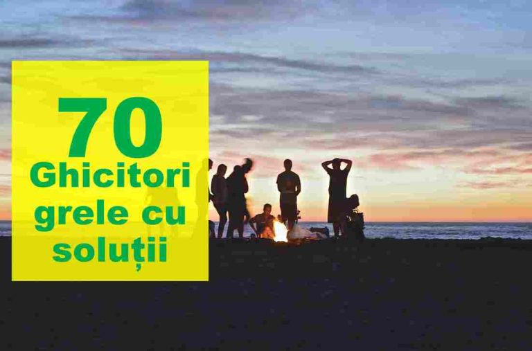 70 Ghicitori grele pentru isteți – cu răspunsuri și împărțite pe teme