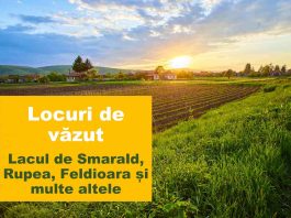 lacul de smarald cetatea rupea cetatea feldioara coloanele de bazalt