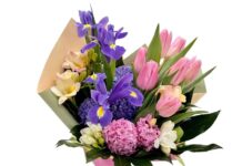 Buchete colorate de primăvară, un tribut adus frumuseții feminine buchet-primavara-roz-mov-florarie-bucuresti-amazon