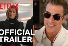 Ladies First (2026) – comedie Netflix cu Sascha Baron Cohen și Rosamund Pike
